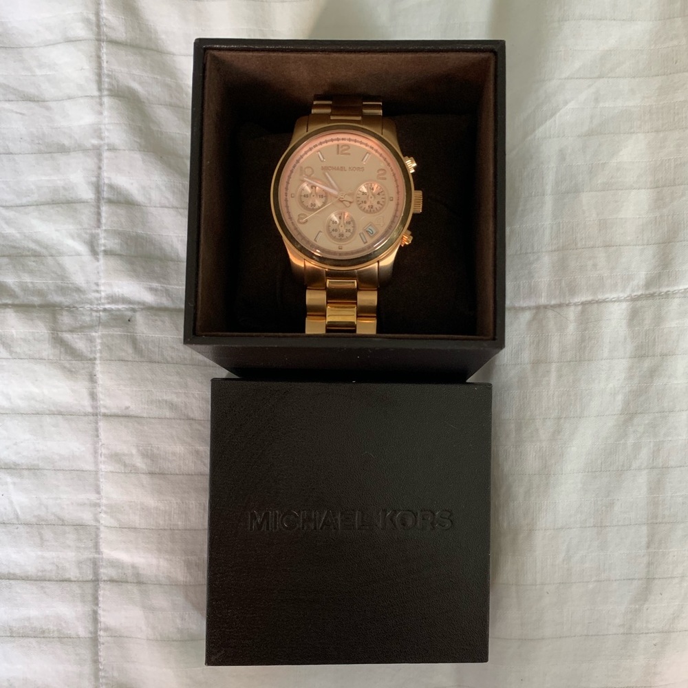 Michael Kors Rose Gold Watch